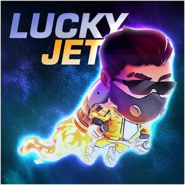 Lucky Jet by 1win Games, showcased at aviatorscasinos.com – game logo